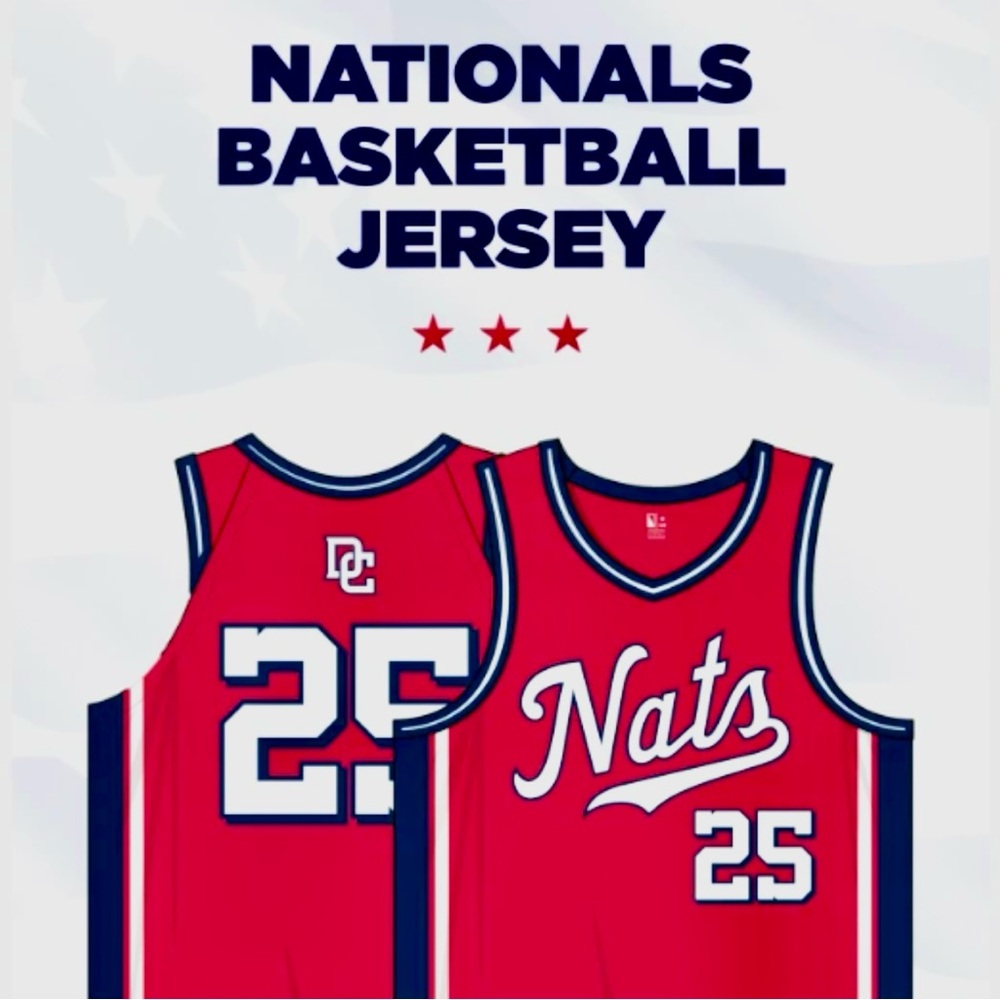 Limited Promo: Nats 2025 SGA Jersey XXL — Don’t Miss!